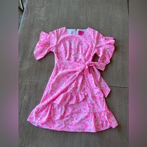 Lilly Wrap Pink Dress